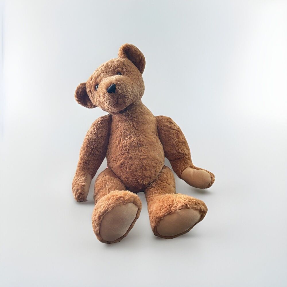 The Smithsonian Institution Brown Teddy Bear 24” Plush 2001 Jointed